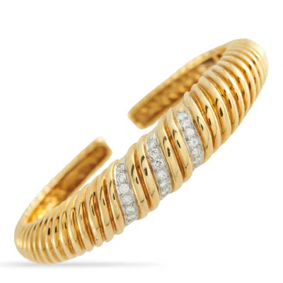 Tiffany & Co Vintage 18k Yellow Gold 1.0ct Diamond Bracelet Ti16-051926