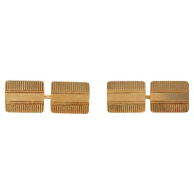 Pre-owned Tiffany & Co Vintage 1950s . Gold Cufflinks In Multi