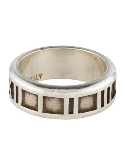 Pre-owned Tiffany & Co Vintage Atlas Band In Multi