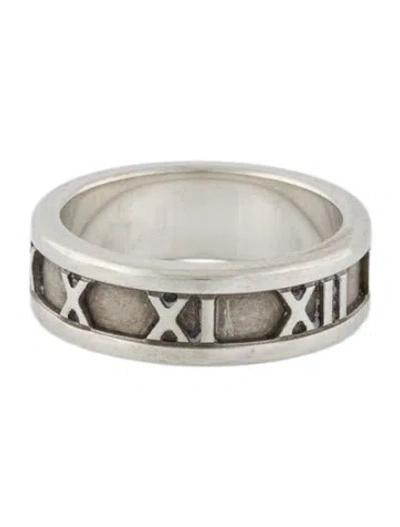 Pre-owned Tiffany & Co Vintage Atlas Band Ring In Multi