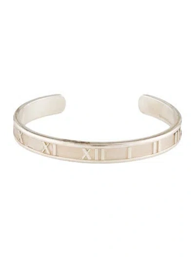 Pre-owned Tiffany & Co Vintage Atlas Cuff Bracelet, 6.25" In Multi