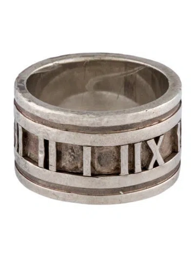 Pre-owned Tiffany & Co Vintage Atlas Wide Band Ring In Multi