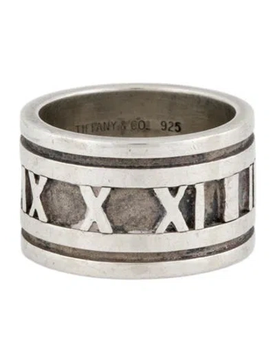 Pre-owned Tiffany & Co Vintage Atlas Wide Band Ring In Multi