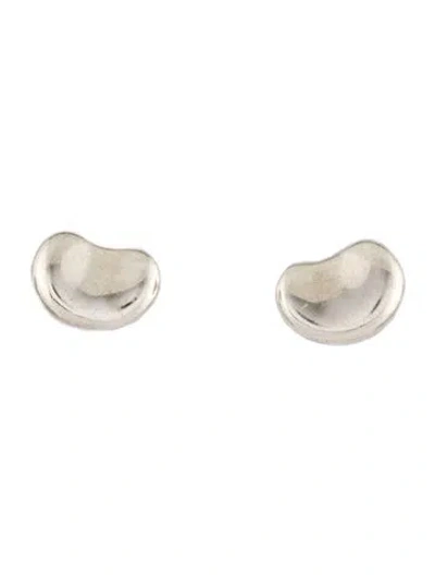 Pre-owned Tiffany & Co Vintage Bean Design Stud Earrings In Multi