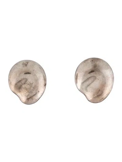 Pre-owned Tiffany & Co Vintage Bean Earclip Earrings In Multi