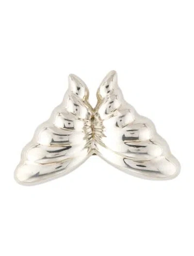 Pre-owned Tiffany & Co Vintage Butterfly Brooch In Multi