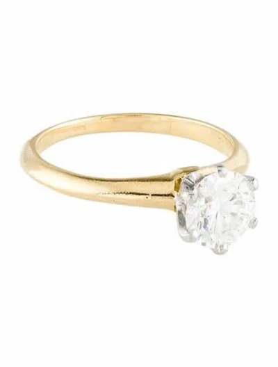 Pre-owned Tiffany & Co Vintage Diamond Engagement Ring In Multi
