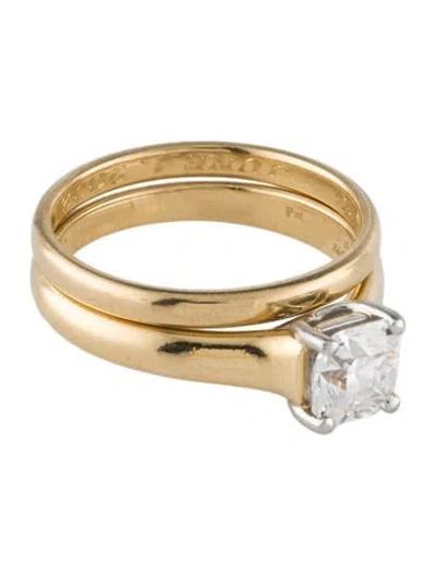 Pre-owned Tiffany & Co Vintage Diamond Wedding Set In Multi