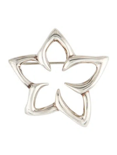 Pre-owned Tiffany & Co Vintage Flower Brooch In Multi
