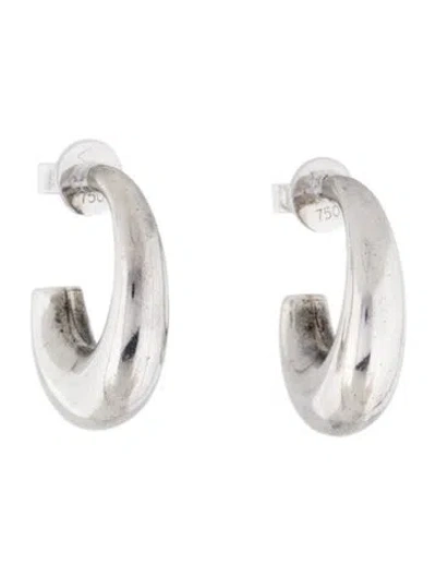 Pre-owned Tiffany & Co Vintage Half Hoop Earrings In Multi