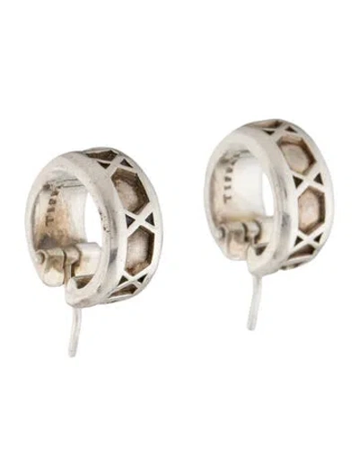 Pre-owned Tiffany & Co Vintage Hoop Earrings In Multi