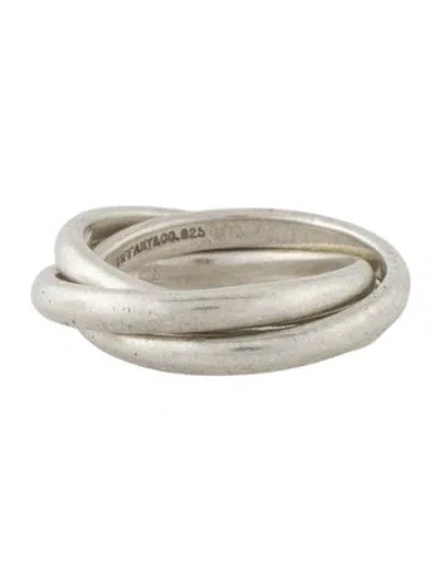Pre-owned Tiffany & Co Vintage Interlocking Rolling Band In Multi