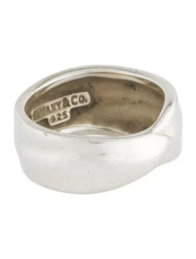 Pre-owned Tiffany & Co Vintage Leaf Wrap Around Band Ring In Multi