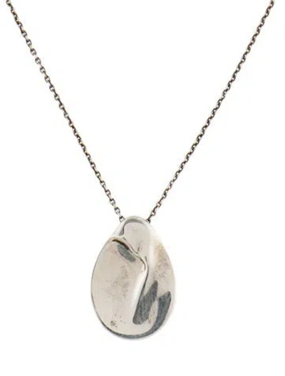 Pre-owned Tiffany & Co Vintage Madonna Pendant Necklace, 16" In Multi