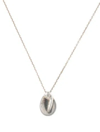 Pre-owned Tiffany & Co Vintage Madonna Pendant Necklace, 16" In Multi