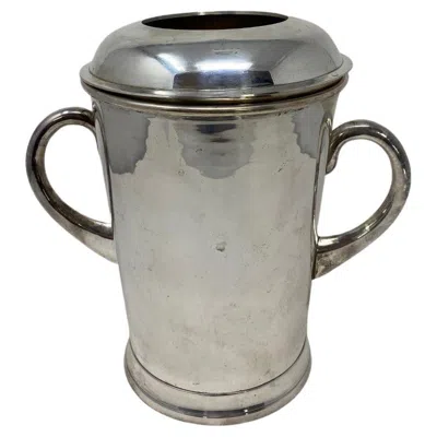 Pre-owned Tiffany & Co Vintage Midcentury Silver Plated Ice Bucket