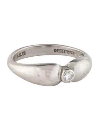Pre-owned Tiffany & Co Vintage Platinum Diamond Ring In Multi