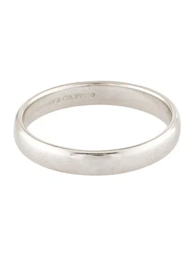 Pre-owned Tiffany & Co Vintage Platinum Wedding Band In Multi