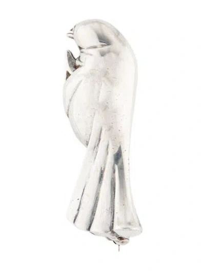 Pre-owned Tiffany & Co Vintage Small Bird Brooch In Multi
