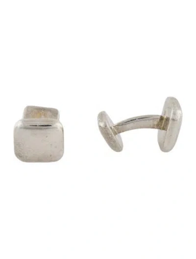 Pre-owned Tiffany & Co Vintage Square Cufflinks In Multi