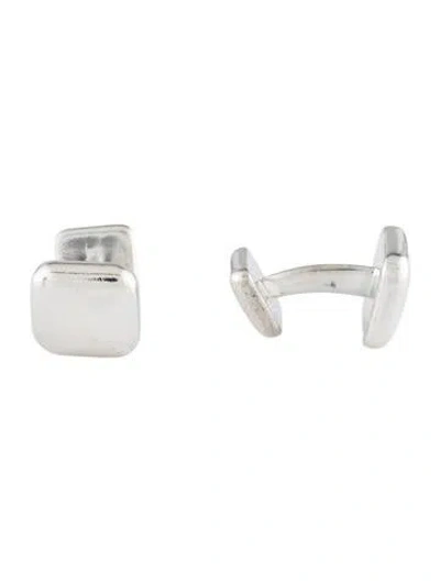 Pre-owned Tiffany & Co Vintage Square Cufflinks In Multi