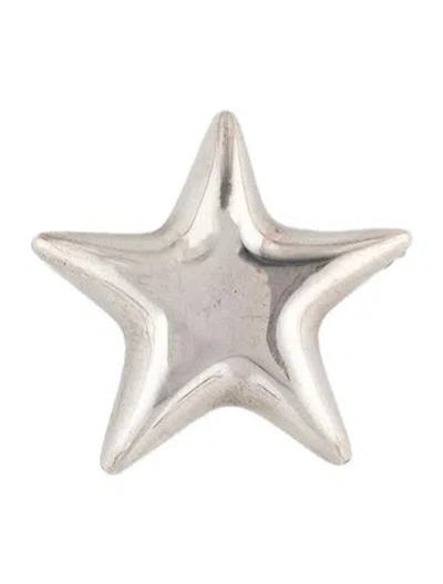 Pre-owned Tiffany & Co Vintage Star Brooch In Multi