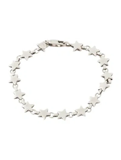 Pre-owned Tiffany & Co Vintage Star Link Bracelet In Multi