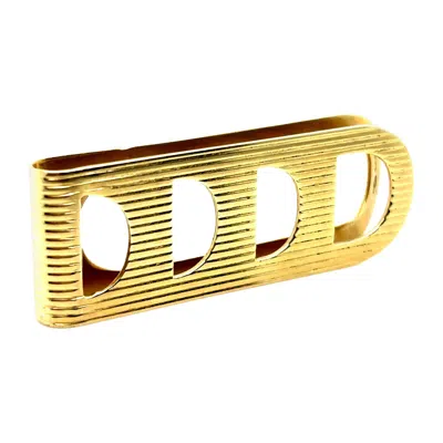 Pre-owned Tiffany & Co Vintage  18 Karat Yellow Gold Money Clip, Circa 1980