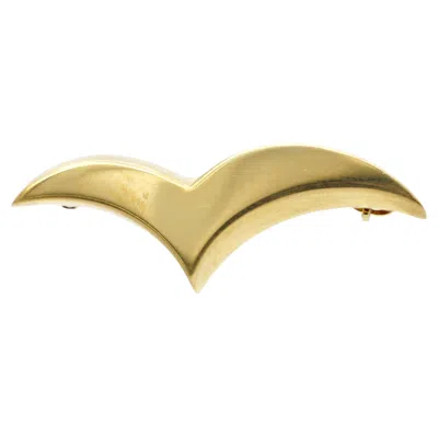 Pre-owned Tiffany & Co Vintage Tiffany And Co. 18k Yellow Gold Seagull Brooch
