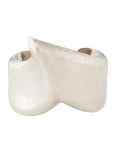 Pre-owned Tiffany & Co Vintage Wing Cuff Bracelet, 6" In Multi