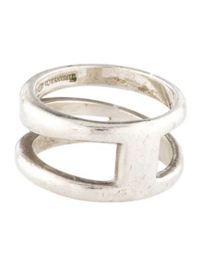 Pre-owned Tiffany & Co Vintage Zig Zag Ring In Multi