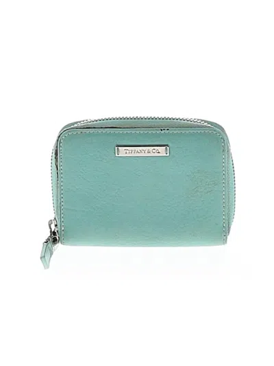 Pre-owned Tiffany & Co Wallet In Teal