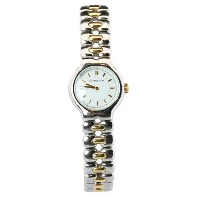 Pre-owned Tiffany & Co Tiffany And Co Watch. 18k Tiffany Tesoro Stainless Steel Ladies 25mm Wristwatch In Multi