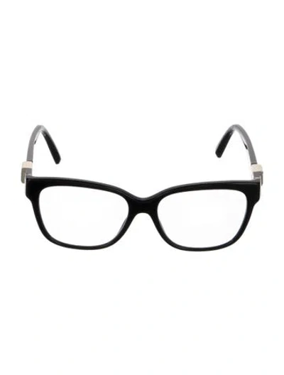 Pre-owned Tiffany & Co Wayfarer Eyeglasses In Black