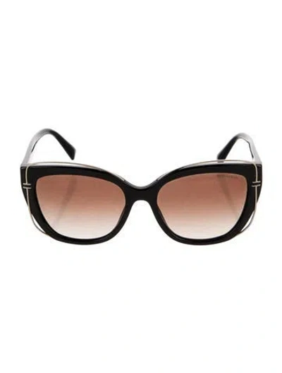 Pre-owned Tiffany & Co Wayfarer Gradient Sunglasses In Black
