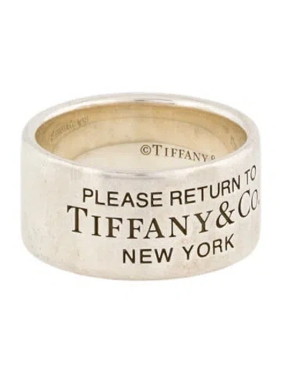 Pre-owned Tiffany & Co Wide Ring In Multi