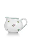 Tiffany & Co Wildflower Porcelain Creamer In White