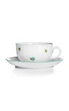 Tiffany & Co Wildflower Porcelain Teacup & Saucer In Multi