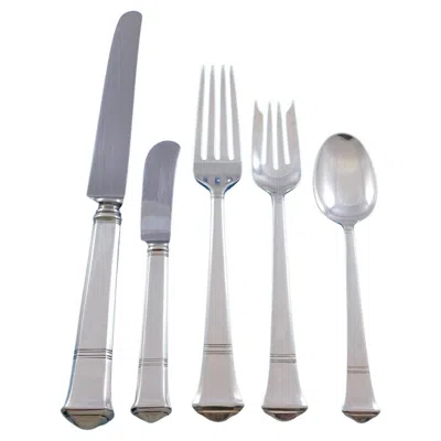 Pre-owned Tiffany & Co Windham By Tiffany And Co Sterling Silver Flatware Service Set 42 Pcs Dinner