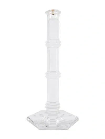 Pre-owned Tiffany & Co Windham Candlestick In Transparent