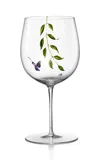Tiffany & Co Wisteria Red Wine Glass In Clear