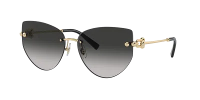 Tiffany & Co . Woman Sunglass Tf3096 In Gray