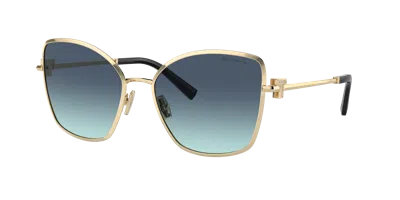 Tiffany & Co . Woman Sunglass Tf3102b In Blue