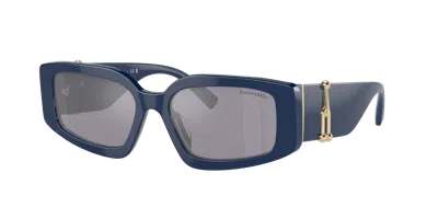 Tiffany & Co Women's Sunglasses, Steve Mcqueen Tf4208u In Violet Mirror Silver