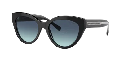 Tiffany & Co . Woman Sunglass Tf4220 In Blue