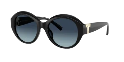 Tiffany & Co . Woman Sunglass Tf4227bu In Black