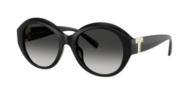 Tiffany & Co . Woman Sunglass Tf4227bu In Black