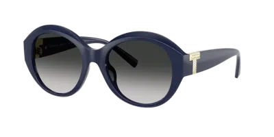 Tiffany & Co . Woman Sunglass Tf4227bu In Black