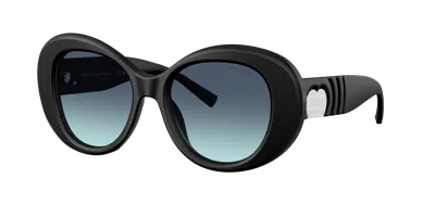 Tiffany & Co . Woman Sunglass Tf4228 In Black