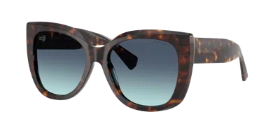 Tiffany & Co . Woman Sunglass Tf4229 In Brown